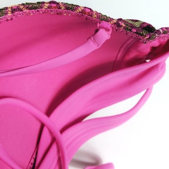 Aerie • Crochet Chevron Bandeau Bikini Top - Picture 6 of 8